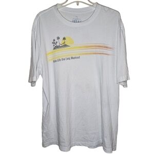 Tommy Bahama Relax Make Life One Long Weekend Graphic Tee Size XL
